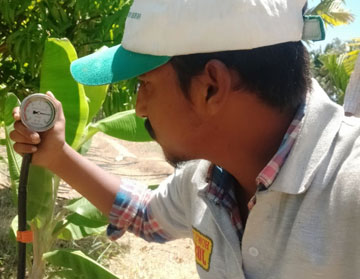 drip irrigation in India at PIAL